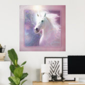 Unicorn Horse SHAFIRE Poster (Thuiskantoor)