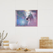 Unicorn Horse SHAFIRE Poster (Keuken)