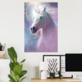 Unicorn Horse SHAFIRE Poster (Thuiskantoor)