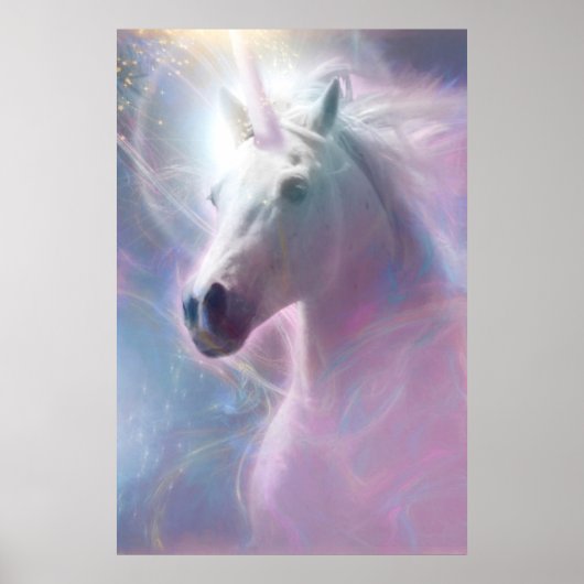 Unicorn Horse SHAFIRE Poster (Voorkant)