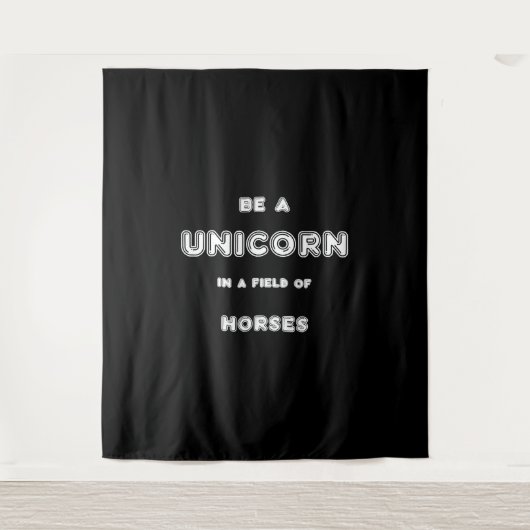 Unicorn Horses Wandkleed (Voorkant)