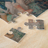 Unicorn Hunt Medieval Art - Unicorn wordt aangeval Legpuzzel (Zijkant)