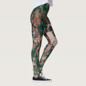 Unicorn Hunt Medieval Art verdedigt zichzelf Leggings (Rechts)