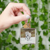 Unicorn IJslands Sleutelhanger (Hand)