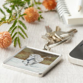 Unicorn IJslands Sleutelhanger (Zijkant)