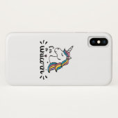 Unicorn | Ik ben een Unicorn Case-Mate iPhone Case (Achterkant (horizontaal))