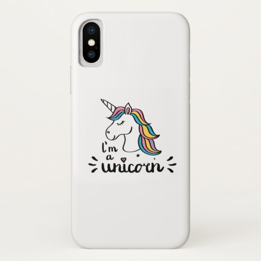 Unicorn | Ik ben een Unicorn Case-Mate iPhone Case (Achterkant)