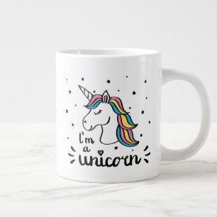 Unicorn   Ik ben een Unicorn Grote Koffiekop