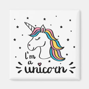 Unicorn   Ik ben een Unicorn Magneet