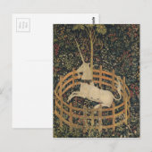 Unicorn in Captivity Briefkaart (Voorkant / Achterkant)