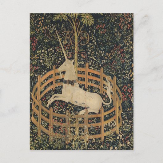 Unicorn in Captivity Briefkaart (Voorkant)
