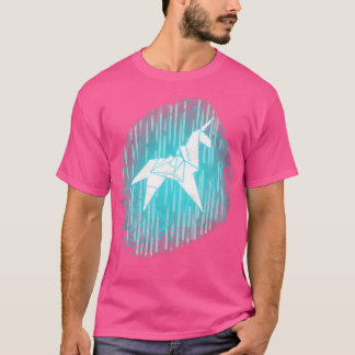 Unicorn in de regen t-shirt