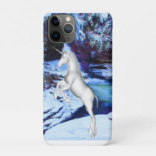 Unicorn in de sneeuw Case-Mate iPhone case