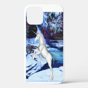 Unicorn in de sneeuw Case-Mate iPhone case