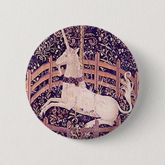 Unicorn in de waterhuishouding Ronde Button 5,7 Cm (Voorkant)