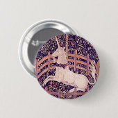 Unicorn in de waterhuishouding Ronde Button 5,7 Cm (Voorkant /achterkant)
