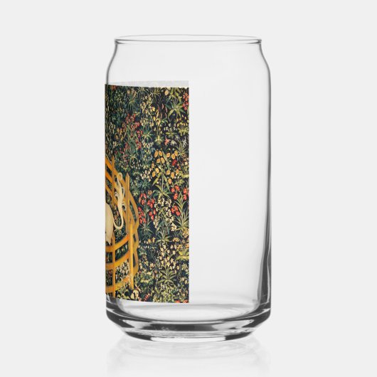 Unicorn in gevangenschap blikvorm glas (Links)