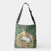 Unicorn in gevangenschap crossbody tas (Voorkant)