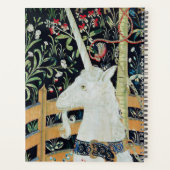 Unicorn in gevangenschap, Floral Fantasy Unicorn A Planner (Achterkant)