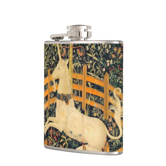 Unicorn in gevangenschap heupfles (Links)