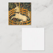 Unicorn in gevangenschap informatiekaartje (Voorkant / Achterkant)