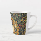 Unicorn in gevangenschap latte mok (Rechts)