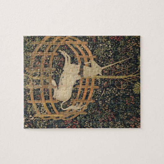 Unicorn in gevangenschap legpuzzel (Horizontaal)