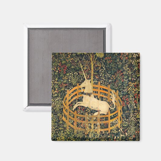 Unicorn in gevangenschap magneet (Voorkant / Achterkant)