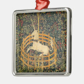 Unicorn in gevangenschap metalen ornament (Links)