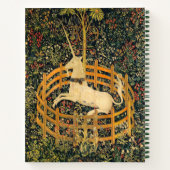 Unicorn in gevangenschap notitieboek (Achterkant)