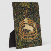 Unicorn in gevangenschap origineel fotoplaat (Zijkant)