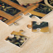 Unicorn in gevangenschap origineel legpuzzel (Zijkant)