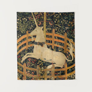Unicorn in gevangenschap origineel wandkleed