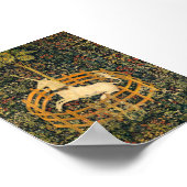 Unicorn in gevangenschap poster (Hoek)