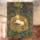 Unicorn in gevangenschap raamsticker (Vel 2)