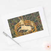 Unicorn in gevangenschap rechthoekige sticker (Envelop)