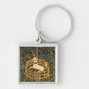 Unicorn in gevangenschap sleutelhanger