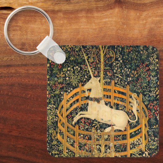 Unicorn in gevangenschap sleutelhanger (Voorkant)