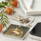 Unicorn in gevangenschap sleutelhanger (Voorkant Rechts)