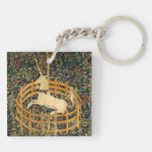 Unicorn in gevangenschap sleutelhanger (Achterkant)