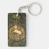 Unicorn in gevangenschap sleutelhanger (achterkant)