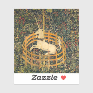 Unicorn in gevangenschap sticker