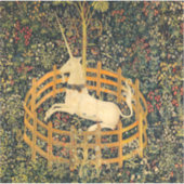 Unicorn in gevangenschap sticker (Voorkant)