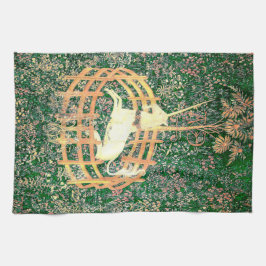 Unicorn in gevangenschap theedoek