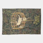 Unicorn in gevangenschap theedoek (Horizontaal)