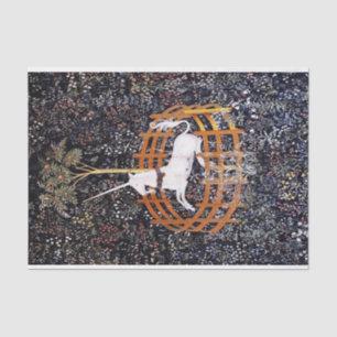 Unicorn in gevangenschap tissuepapier