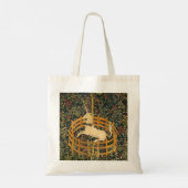 Unicorn in gevangenschap tote bag (Achterkant)