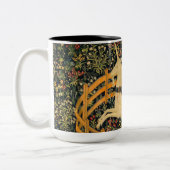 Unicorn in gevangenschap tweekleurige koffiemok (Links)