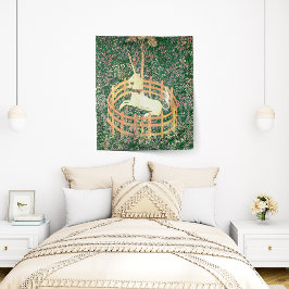 Unicorn in gevangenschap wandkleed