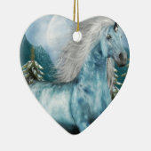 Unicorn in Moonlight Ornament (Rechts)